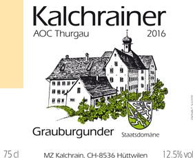 Etikette Grauburgunder